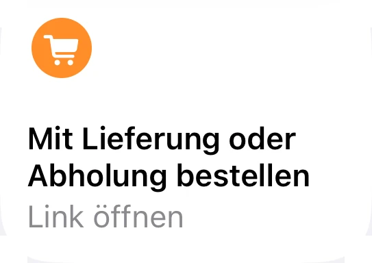 Mit Lieferung oder Abholung bestellen